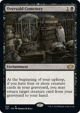 Oversold Cemetery [Jumpstart 2022] | Card Merchant Takapuna
