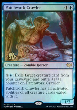 Patchwork Crawler [Innistrad: Crimson Vow Prerelease Promos] | Card Merchant Takapuna