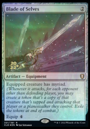Blade of Selves [Commander Legends: Battle for Baldur's Gate Prerelease Promos] | Card Merchant Takapuna