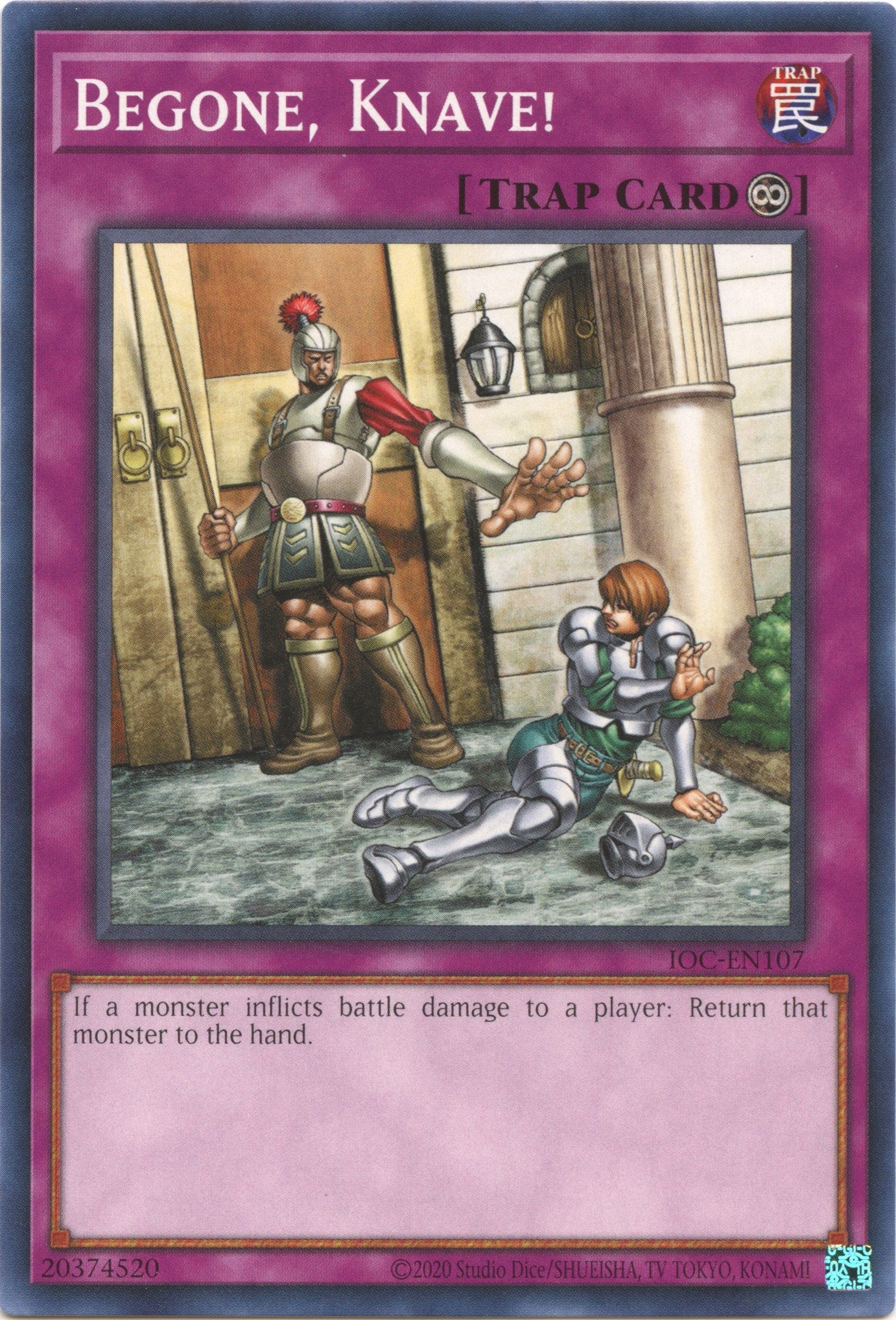 Begone, Knave! (25th Anniversary) [IOC-EN107] Common | Card Merchant Takapuna