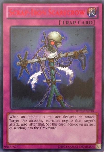 Scrap-Iron Scarecrow (Green) [DL18-EN018] Rare | Card Merchant Takapuna