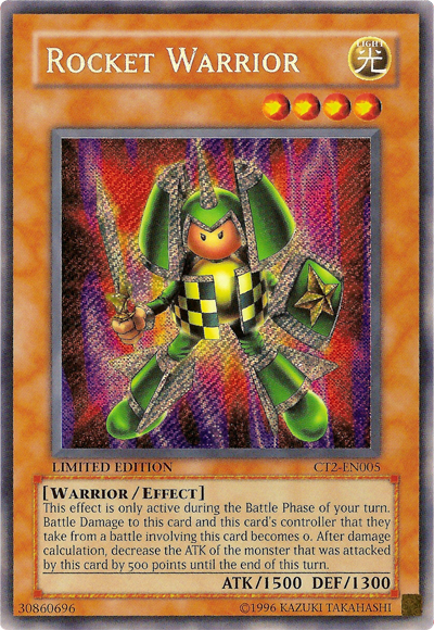 Rocket Warrior [CT2-EN005] Secret Rare | Card Merchant Takapuna