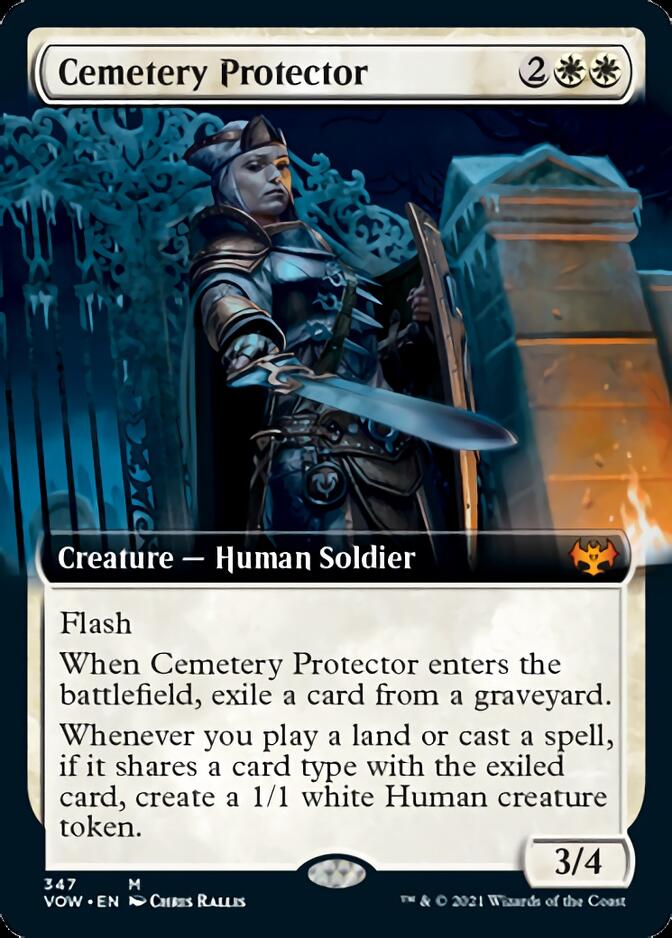 Cemetery Protector (Extended Art) [Innistrad: Crimson Vow] | Card Merchant Takapuna