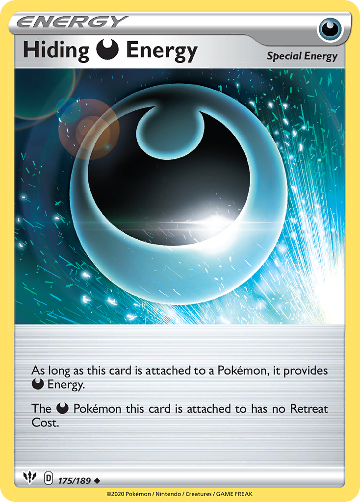 Hiding Darkness Energy (175/189) [Sword & Shield: Darkness Ablaze] | Card Merchant Takapuna