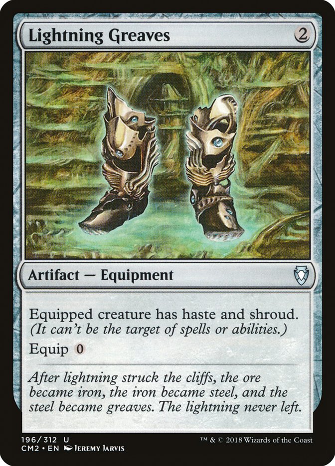 Lightning Greaves [Commander Anthology Volume II] | Card Merchant Takapuna