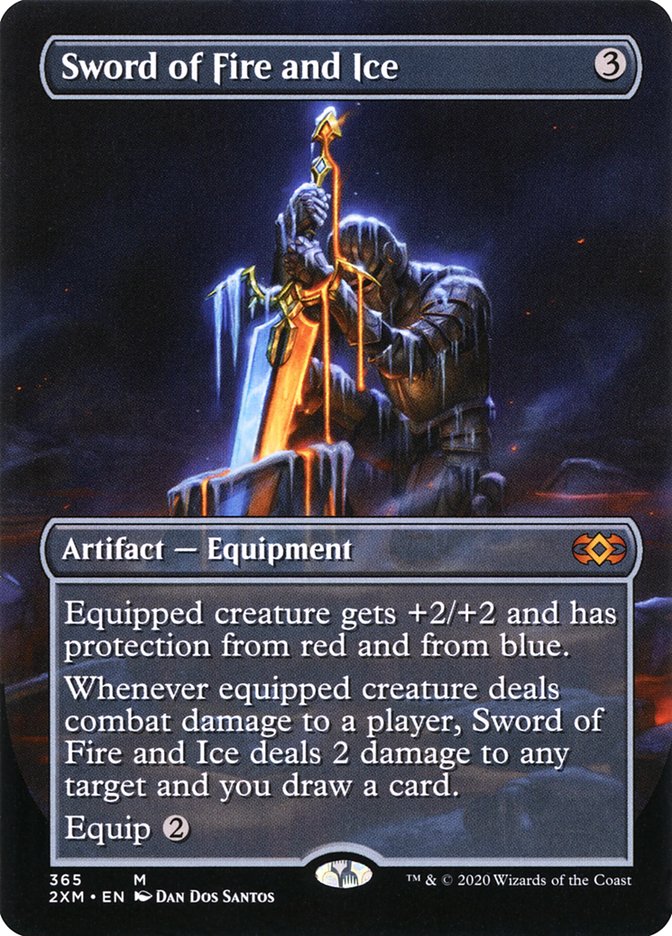 Sword of Fire and Ice (Toppers) [Double Masters] | Card Merchant Takapuna