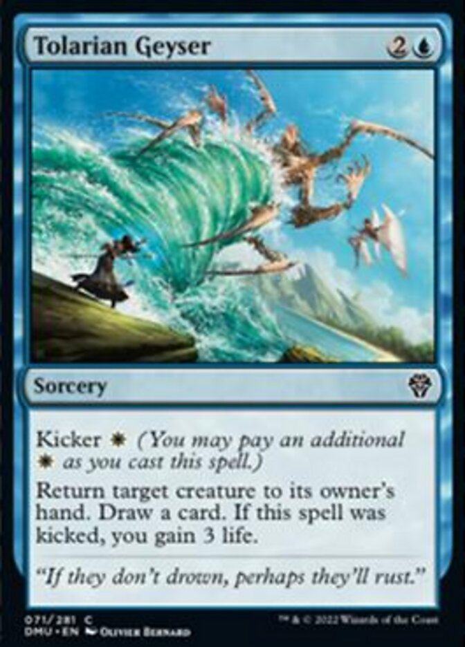 Tolarian Geyser [Dominaria United] | Card Merchant Takapuna