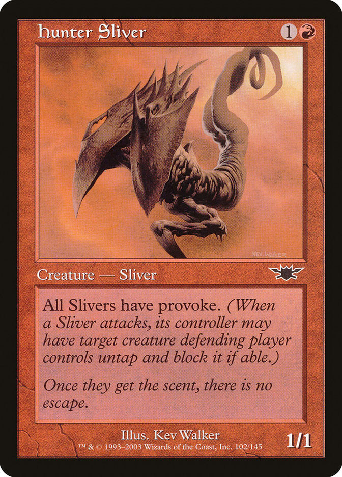 Hunter Sliver [Legions] | Card Merchant Takapuna
