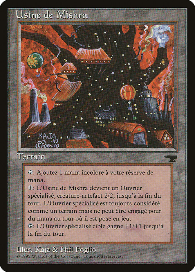 Mishra's Factory (French) - "Usine de Mishra" [Renaissance] | Card Merchant Takapuna