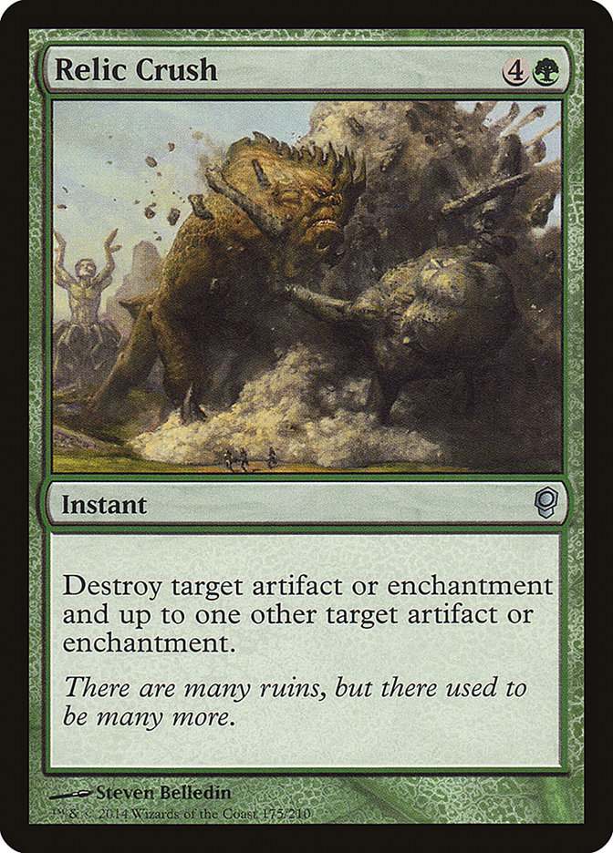 Relic Crush [Conspiracy] | Card Merchant Takapuna