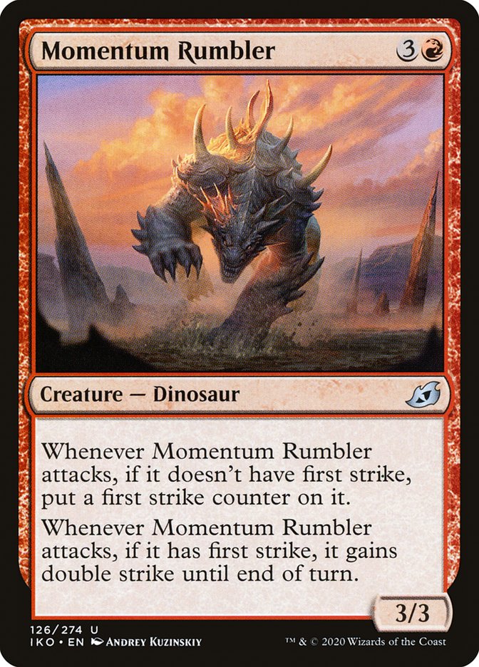 Momentum Rumbler [Ikoria: Lair of Behemoths] | Card Merchant Takapuna