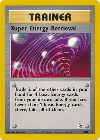 Super Energy Retrieval (89/111) [Neo Genesis Unlimited] | Card Merchant Takapuna