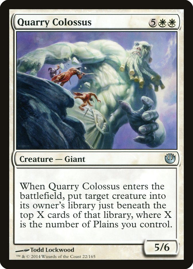 Quarry Colossus [Journey into Nyx] | Card Merchant Takapuna