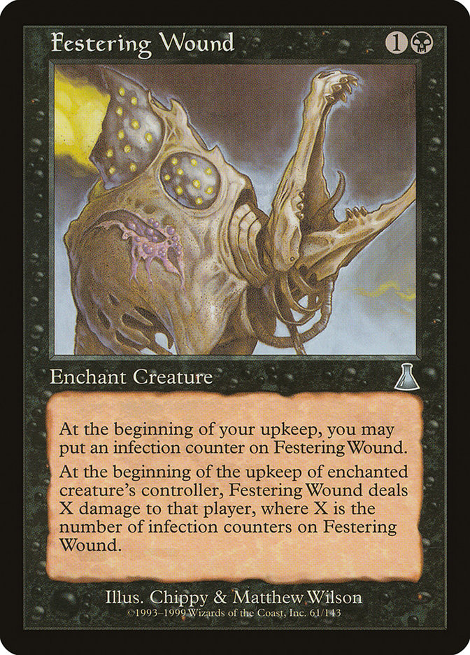 Festering Wound [Urza's Destiny] | Card Merchant Takapuna