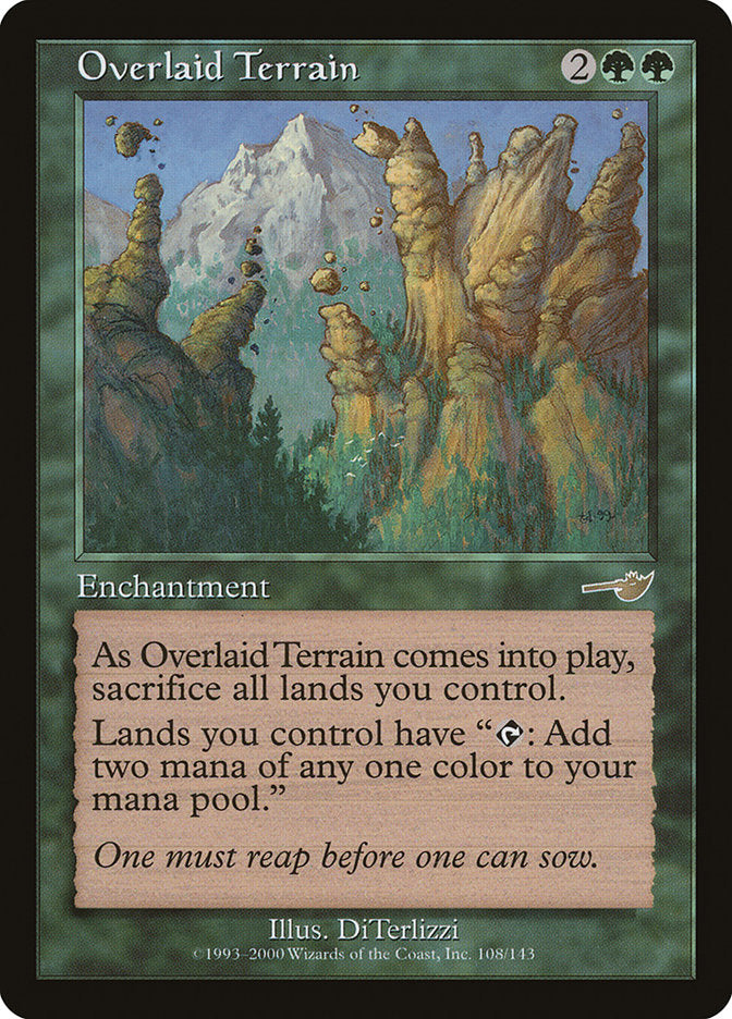 Overlaid Terrain [Nemesis] | Card Merchant Takapuna