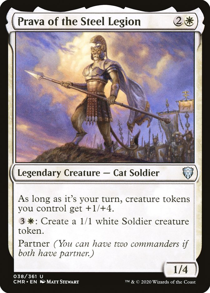 Prava of the Steel Legion [Commander Legends] | Card Merchant Takapuna