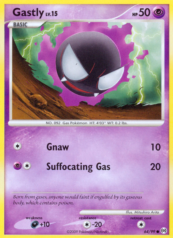 Gastly (64/99) [Platinum: Arceus] | Card Merchant Takapuna