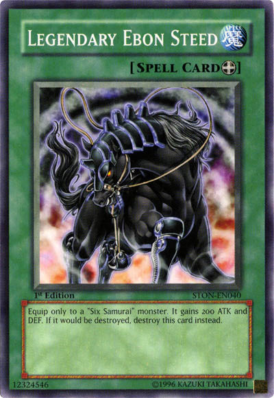 Legendary Ebon Steed [STON-EN040] Common | Card Merchant Takapuna