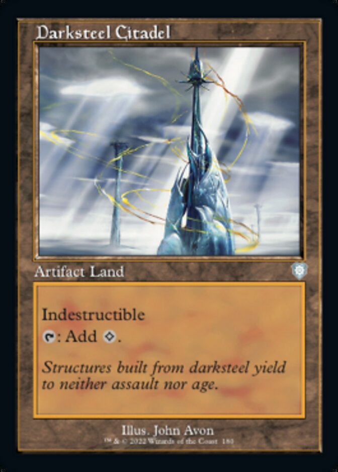 Darksteel Citadel (Retro) [The Brothers' War Commander] | Card Merchant Takapuna