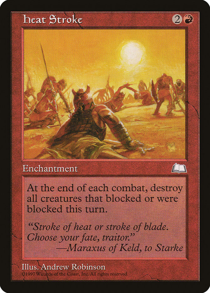 Heat Stroke [Weatherlight] | Card Merchant Takapuna