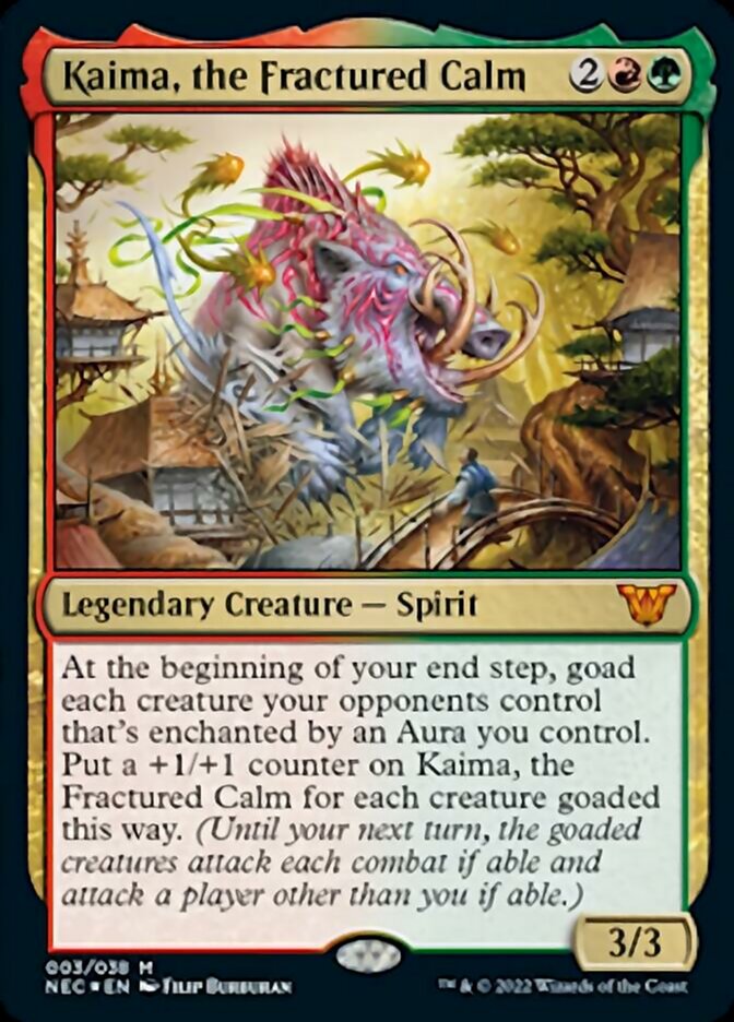 Kaima, the Fractured Calm [Kamigawa: Neon Dynasty Commander] | Card Merchant Takapuna