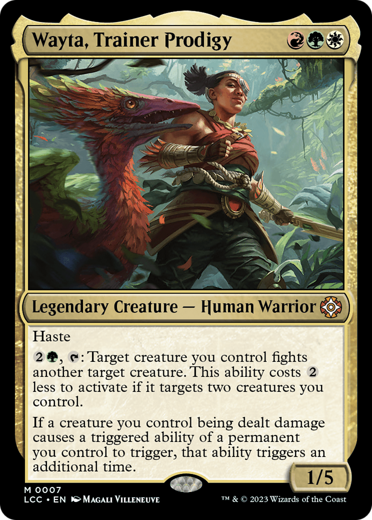 Wayta, Trainer Prodigy [The Lost Caverns of Ixalan Commander] | Card Merchant Takapuna