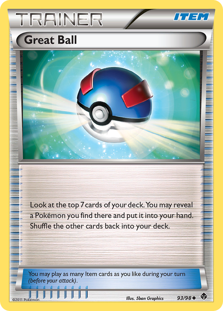 Great Ball (93/98) [Black & White: Emerging Powers] | Card Merchant Takapuna