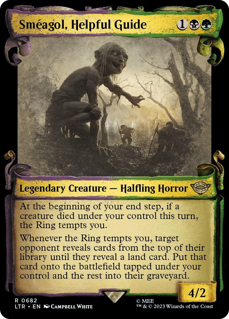 Smeagol, Helpful Guide [The Lord of the Rings: Tales of Middle-Earth Showcase Scrolls] | Card Merchant Takapuna