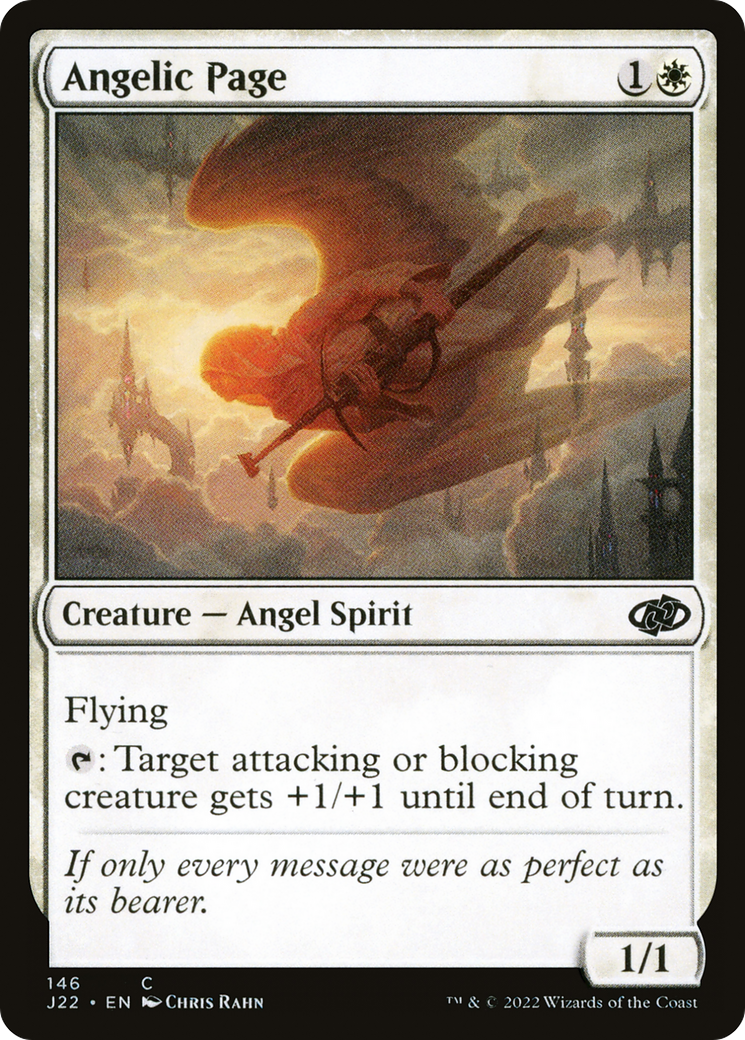 Angelic Page [Jumpstart 2022] | Card Merchant Takapuna