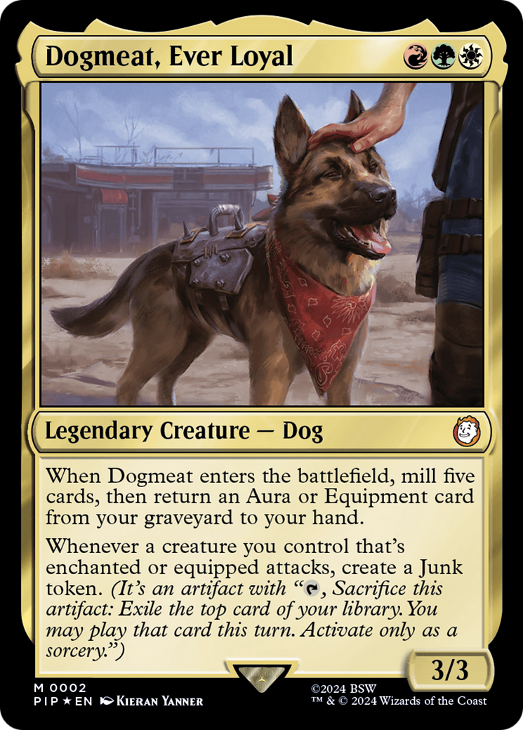 Dogmeat, Ever Loyal [Fallout] | Card Merchant Takapuna