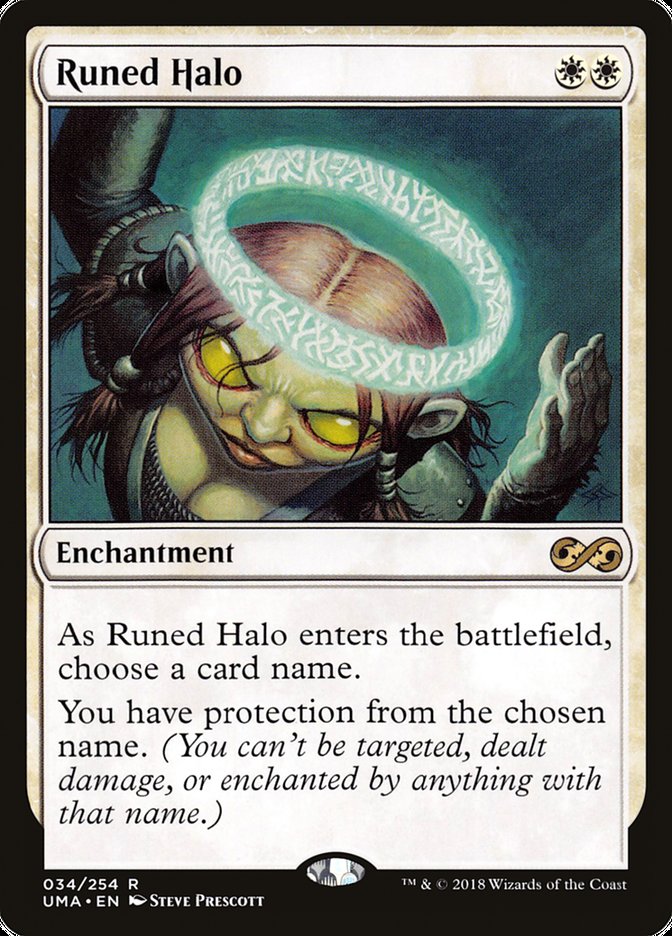 Runed Halo [Ultimate Masters] | Card Merchant Takapuna