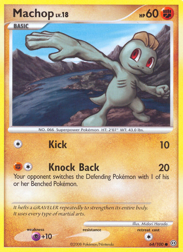 Machop (64/100) [Diamond & Pearl: Stormfront] | Card Merchant Takapuna