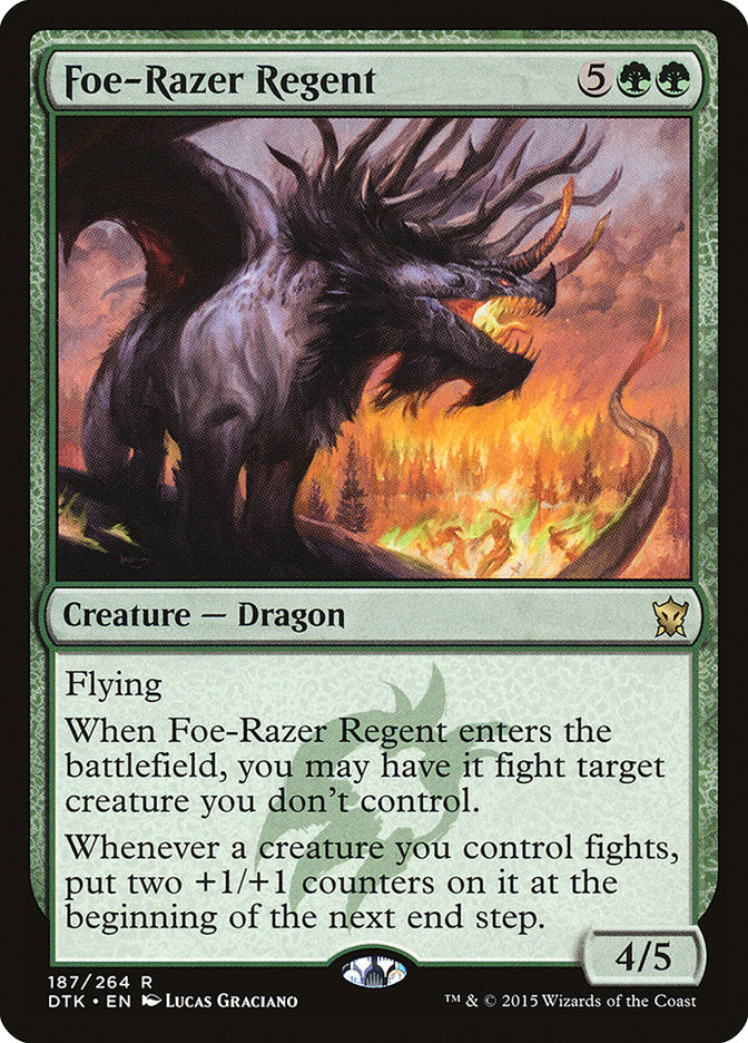 Foe-Razer Regent [Dragons of Tarkir] | Card Merchant Takapuna