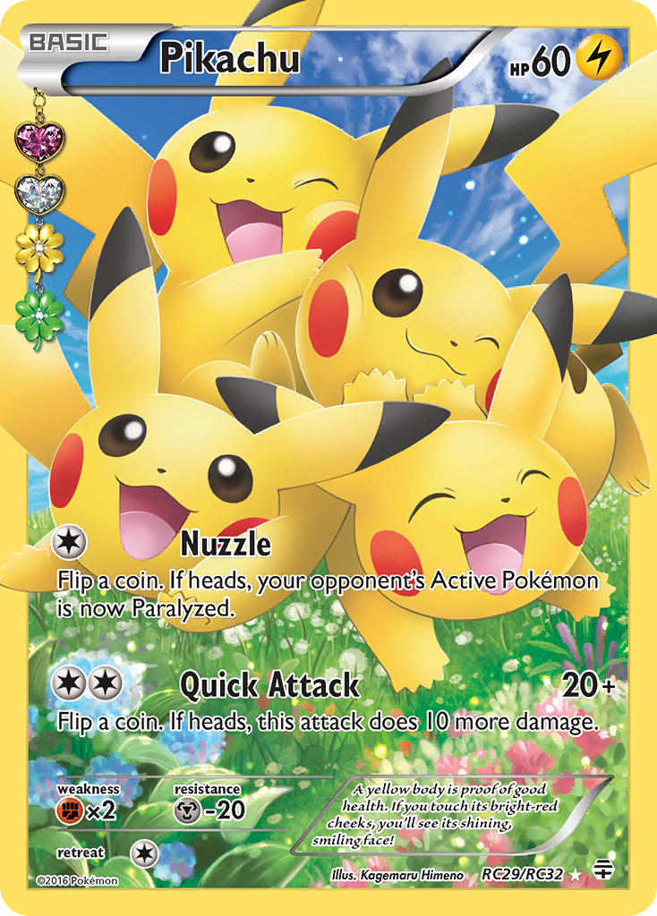 Pikachu (RC29/RC32) [XY: Generations] | Card Merchant Takapuna