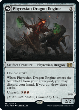 Phyrexian Dragon Engine [The Brothers' War] | Card Merchant Takapuna