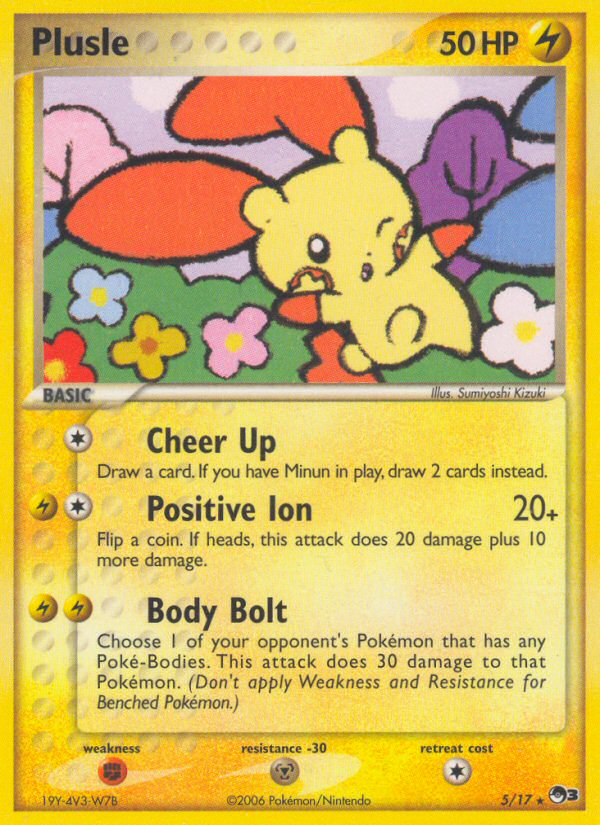 Plusle (5/17) [POP Series 3] | Card Merchant Takapuna