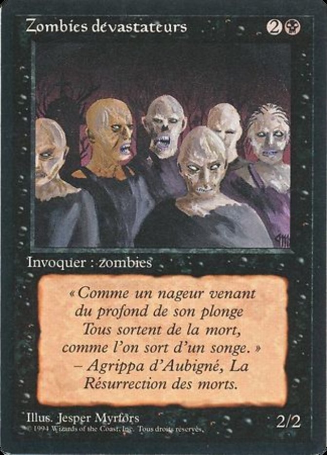 Scathe Zombies [Foreign Black Border] | Card Merchant Takapuna
