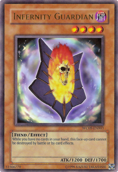 Infernity Guardian [WC09-EN003] Ultra Rare | Card Merchant Takapuna