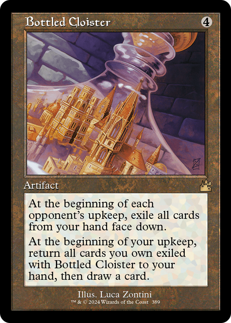 Bottled Cloister (Retro Frame) [Ravnica Remastered] | Card Merchant Takapuna