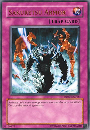 Sakuretsu Armor (Bronze) [DL09-EN018] Rare | Card Merchant Takapuna
