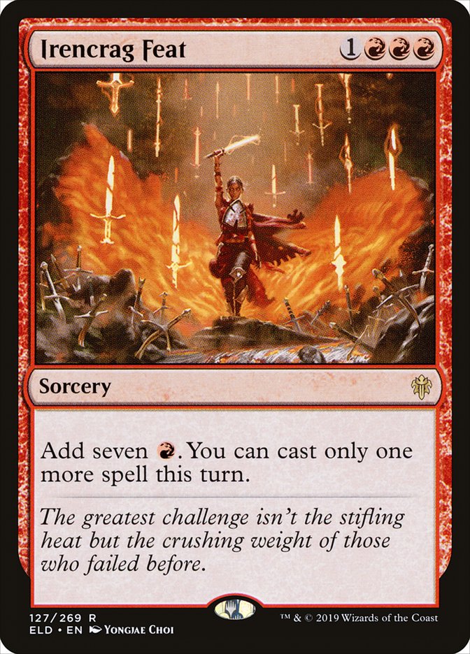 Irencrag Feat [Throne of Eldraine] | Card Merchant Takapuna