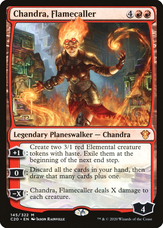 Chandra, Flamecaller [Commander 2020] | Card Merchant Takapuna