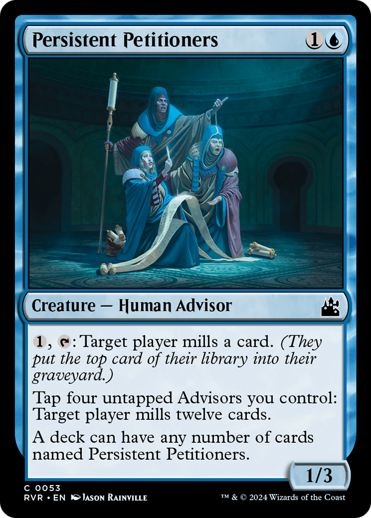 Persistent Petitioners [Ravnica Remastered] | Card Merchant Takapuna