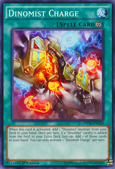 Dinomist Charge [MP16-EN218] Common | Card Merchant Takapuna