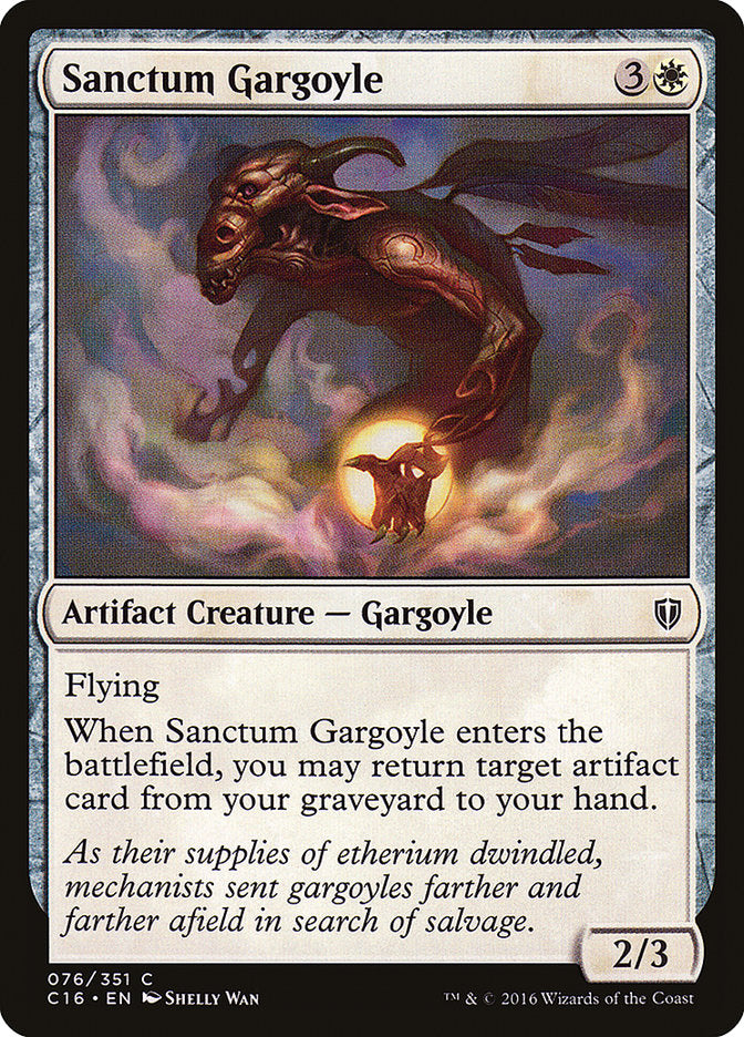 Sanctum Gargoyle [Commander 2016] | Card Merchant Takapuna