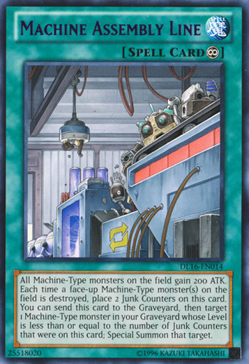 Machine Assembly Line (Purple) [DL16-EN014] Rare | Card Merchant Takapuna