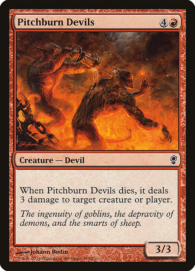 Pitchburn Devils [Conspiracy] | Card Merchant Takapuna