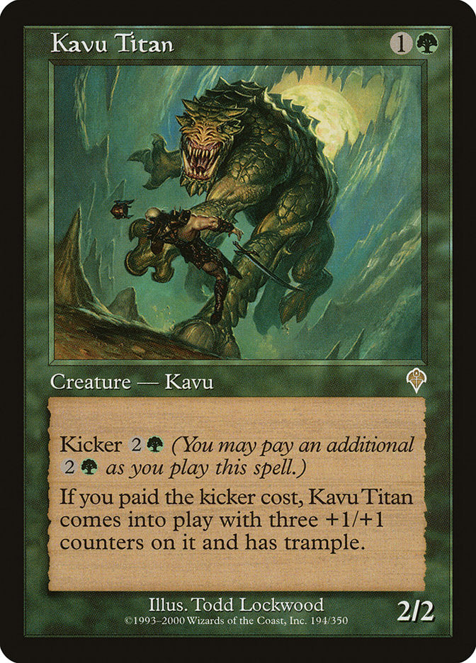 Kavu Titan [Invasion] | Card Merchant Takapuna