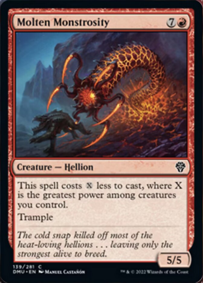 Molten Monstrosity [Dominaria United] | Card Merchant Takapuna