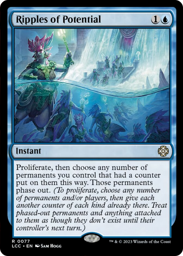 Ripples of Potential [The Lost Caverns of Ixalan Commander] | Card Merchant Takapuna